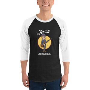 Jazz unisex-34-sleeve-raglan-shirt-black-white-5ff390400c2a6.jpg